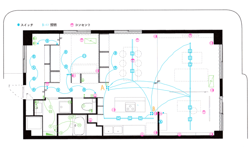 電気計画図